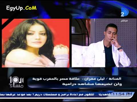 مشادة كلامية بين ليلى غفران ومحمد رمضان على الهواء