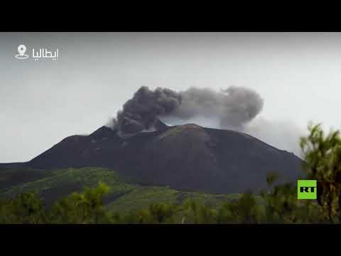 لقطات ترصد لحظة ثوران أنشط براكين أوروبا