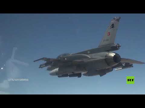 شاهد الدفاع التركية تنشر فيديو لقصف مواقع في العراق