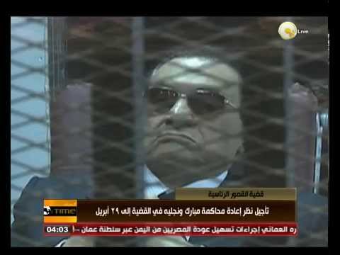بالفيديو تأجيل نظر إعادة محاكمة مبارك ونجليه