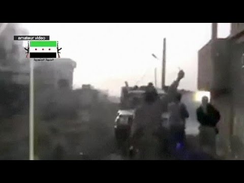 بالفيديو المعارضة السورية تسيطر على قاعدة عسكرية للنظام في درعا