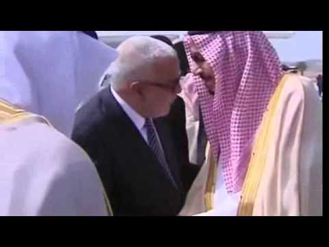 بالفيديو حوار طريف لبنكيران وجهًا لوجه مع ملك السعودية