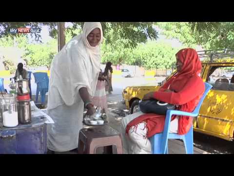 ست الشاي مصدر رزق الأهالي في السودان