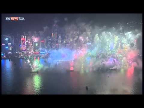 هونغ كونغ تستعد لاستقبال 2015 باحتفالات مبهرة بالألعاب النارية
