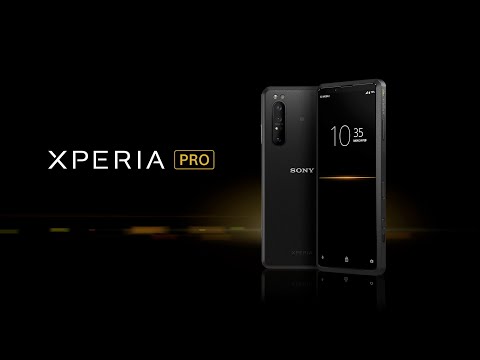 سوني تطلق هاتف xperia pro بتقنية الجيل الخامس