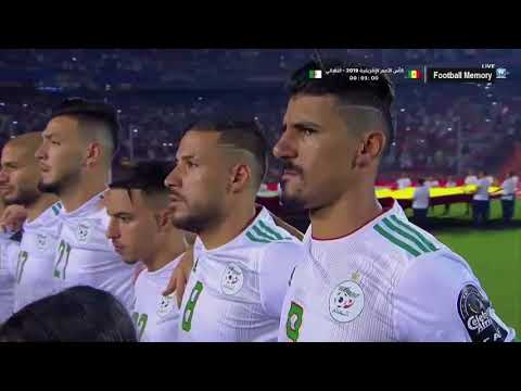 شاهد ملخص الشوط الأول من مباراة الجزائر والسنغال